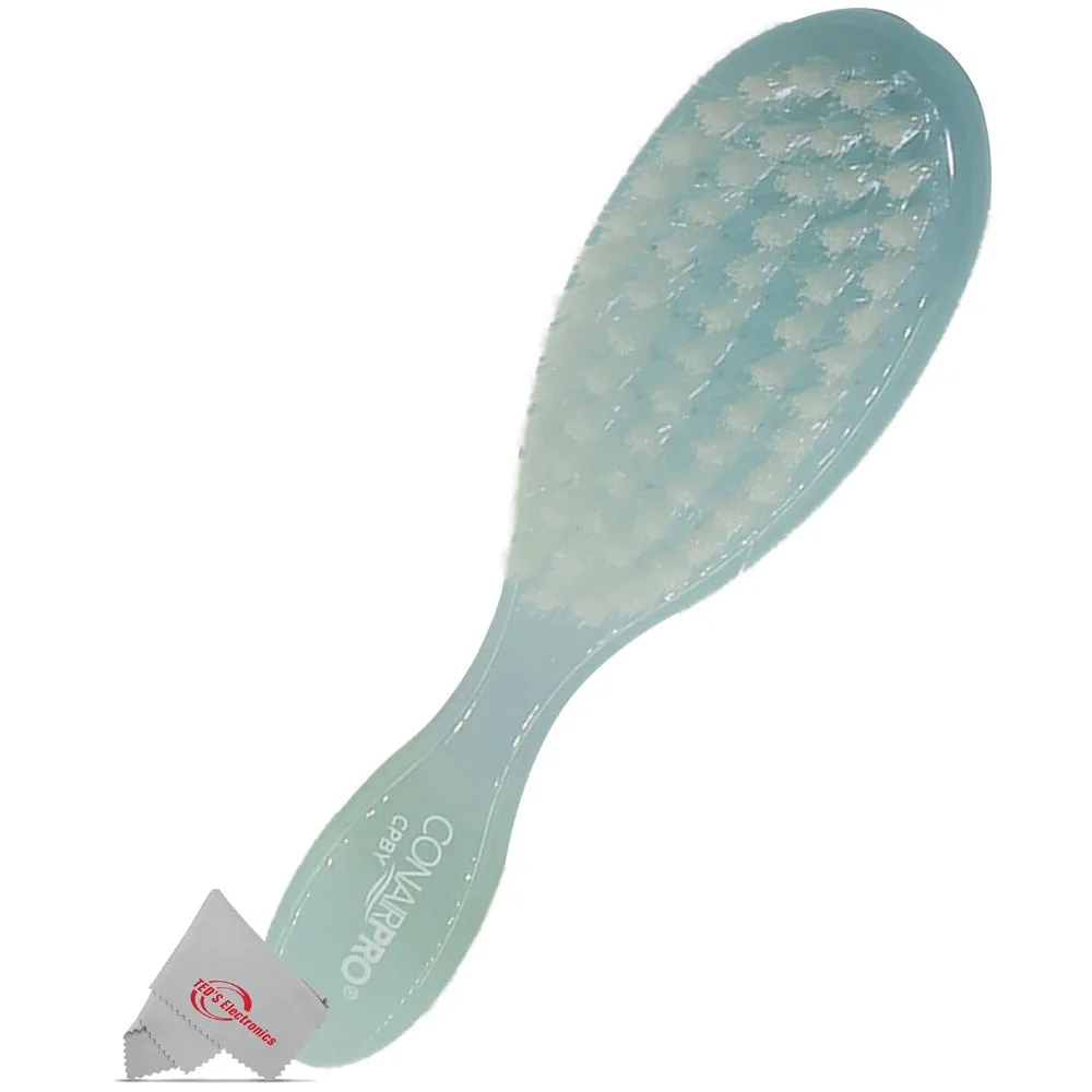 3x Conair Pro Baby Brush Extra Gentle for Little Heads (Blue)