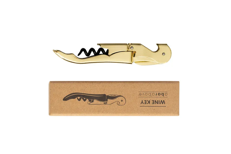 A Bar Above Wine Key Opener in Gold