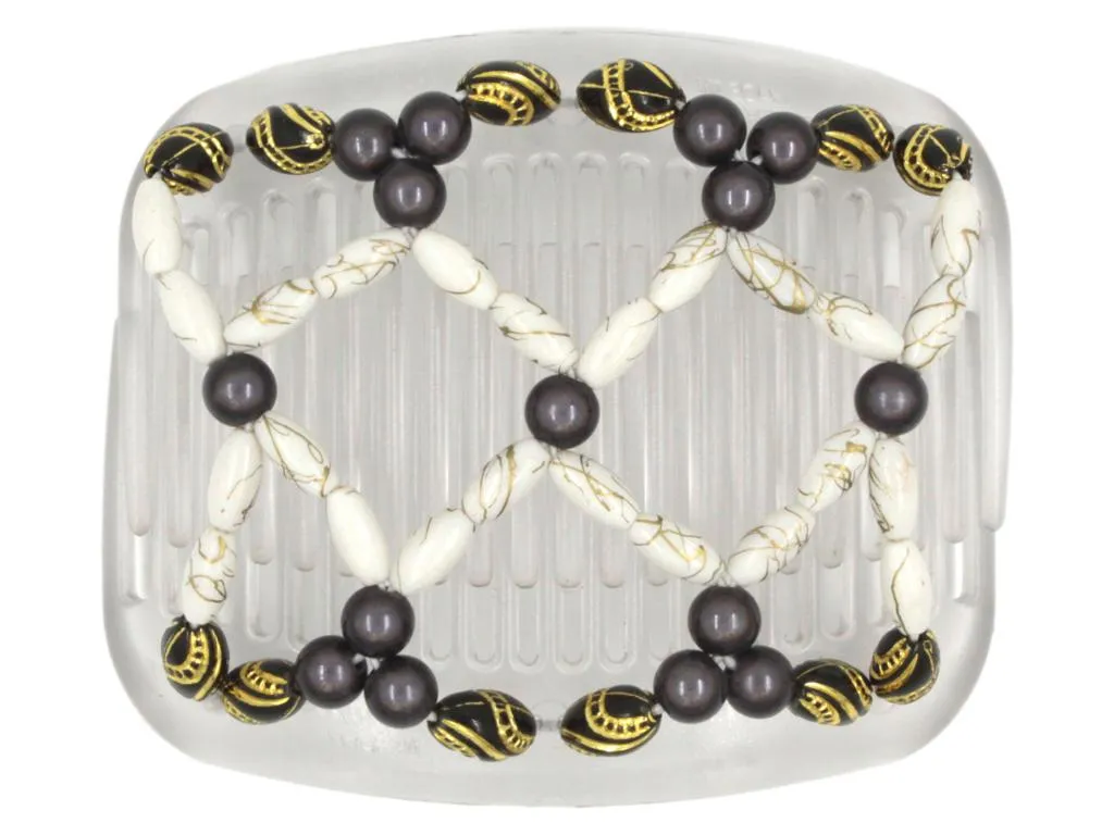 African Butterfly Hair Comb - Ndalena Clear 92