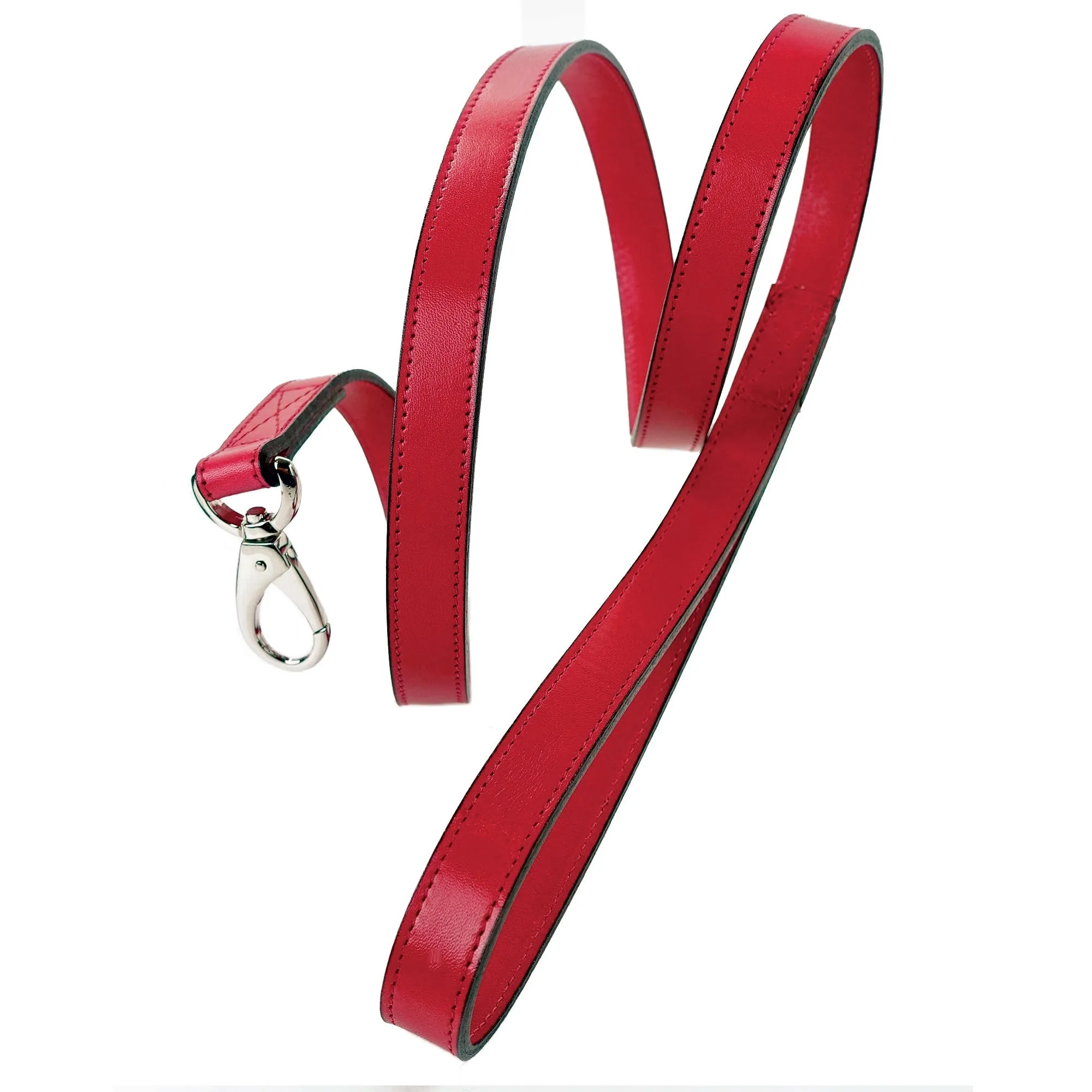 After Eight Dog Leash in Ferrari Red