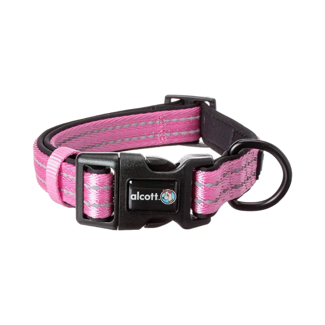 Alcott Adventure Pink Dog Collar