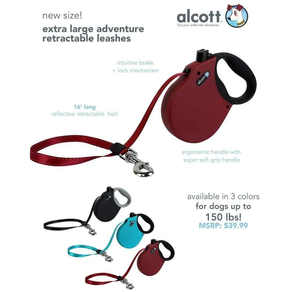 Alcott Adventure Retractable Dog Leash