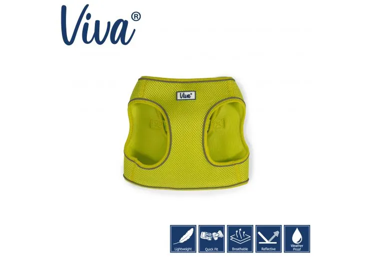 Ancol - Viva Step-in Harness - Lime - Small/Medium