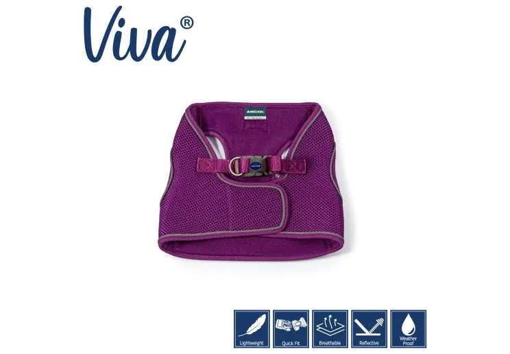 Ancol - Viva Step-in Harness - Purple - Small/Medium