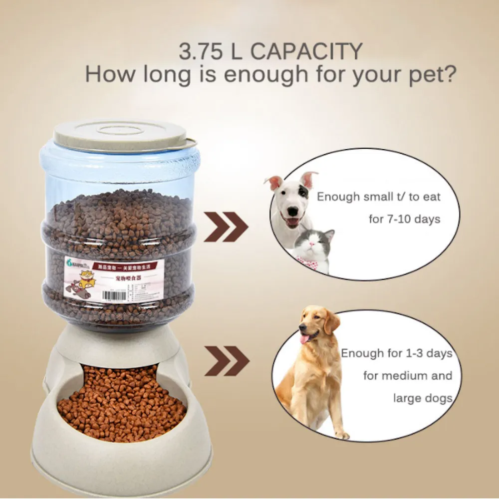 Automatic Pet Food Dispenser 3.75L