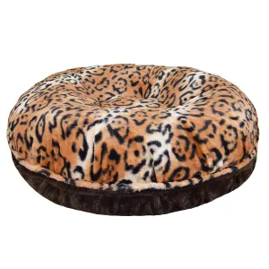 Bagel Dog Bed Chepard/Godiva Brown