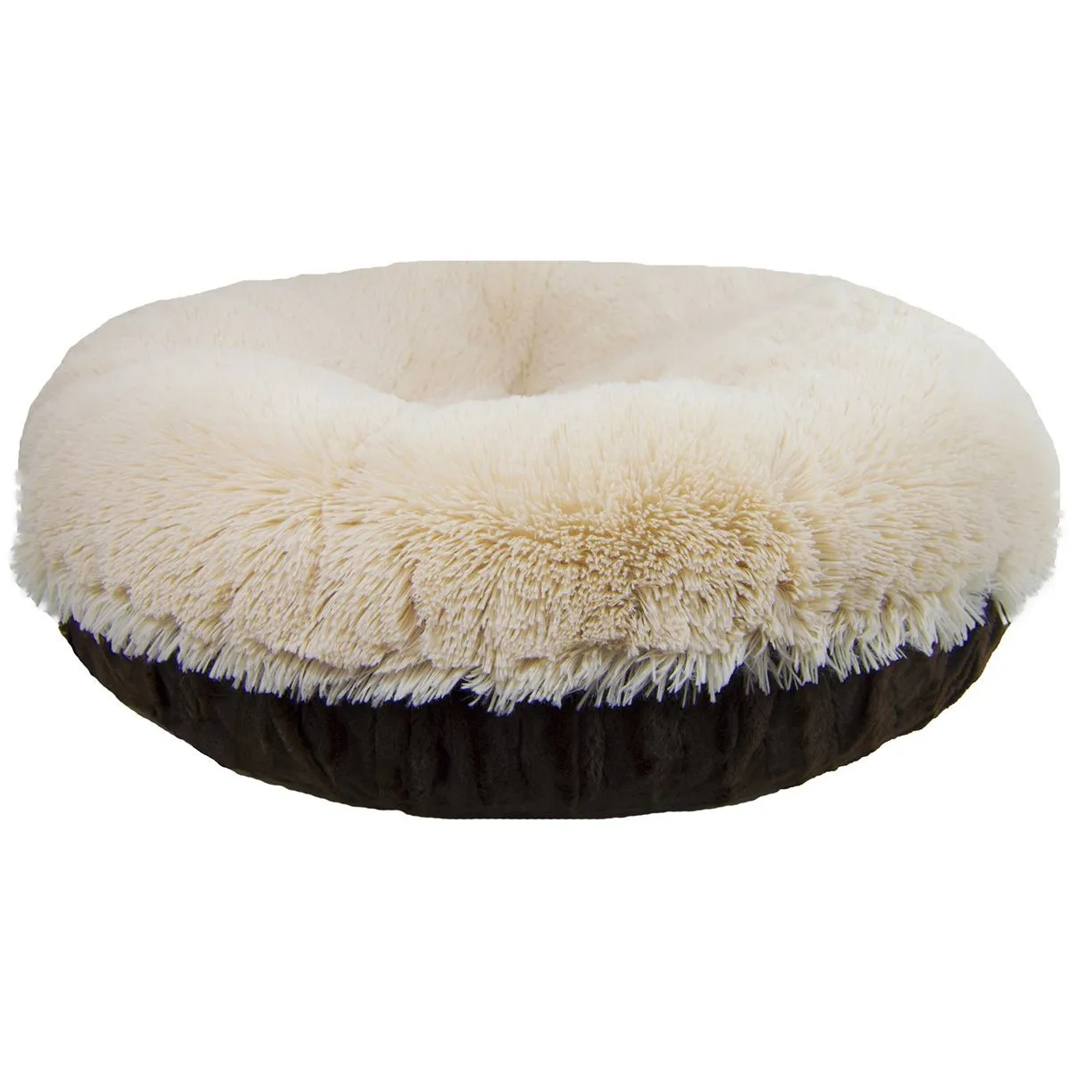 Bagel Dog Bed Godiva Brown/Blondie