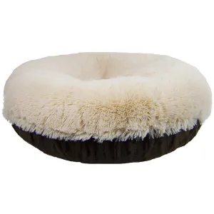 Bagel Dog Bed Godiva Brown/Blondie