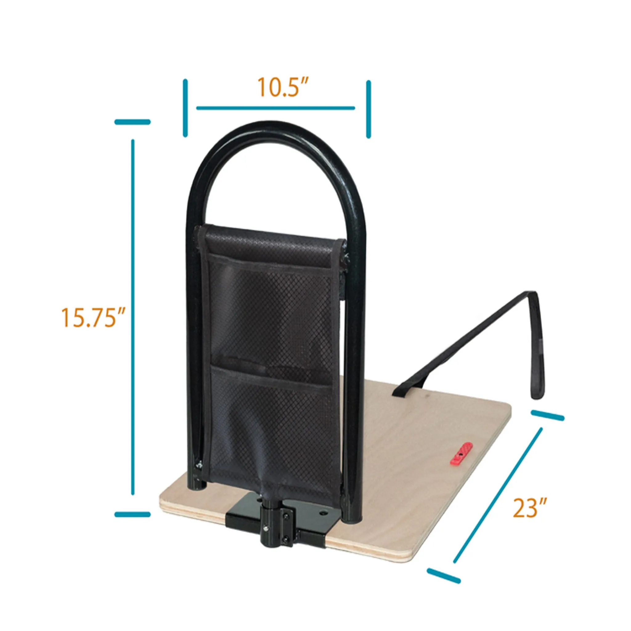 Bed Cane by Stander with Organizer Pouch