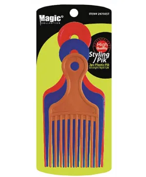 Bee Sales Plastic Styling Pik Comb 2470AST