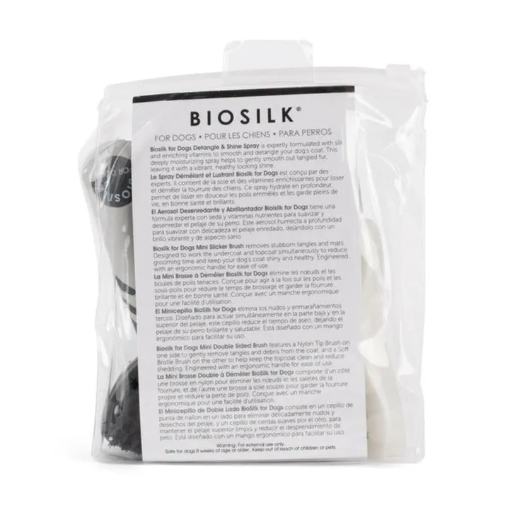 BioSilk Grooming Kit - Detangle, Demat, Enhance Shine!