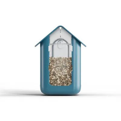 Bird Buddy Outdoor Bird Feeder Kit 9" - Blue