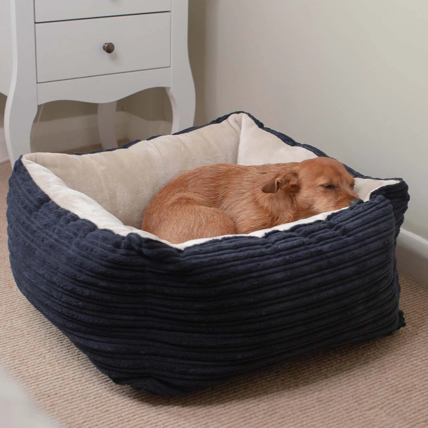 Box Bed in Essentials Plush by Lords & Labradors