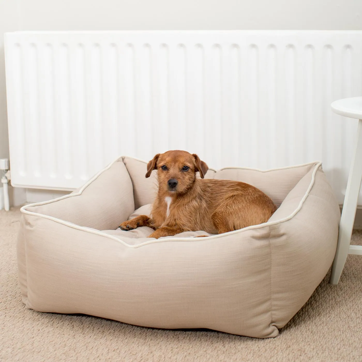 Box Bed in Savanna Oatmeal by Lords & Labradors