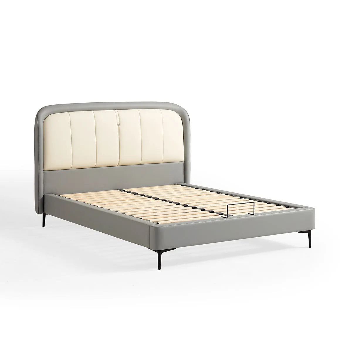 Boys Upholstered Bed with Mattress