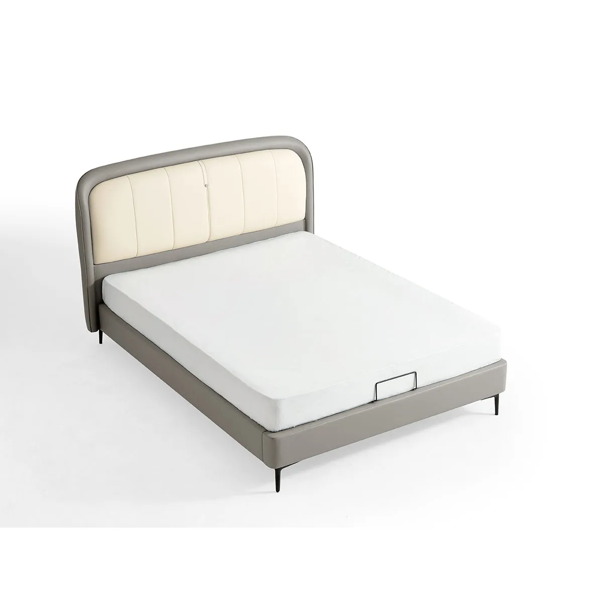 Boys Upholstered Bed with Mattress