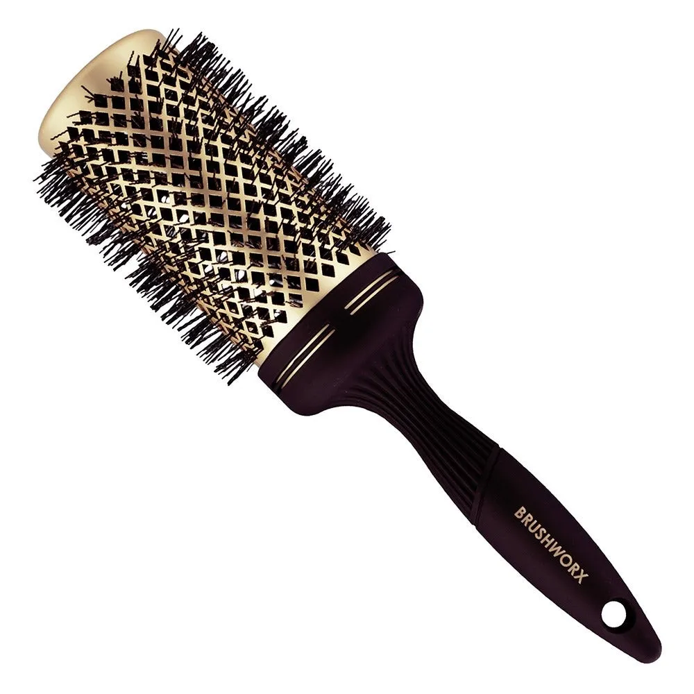 Brushworx Gold Ceramic Hot Tube Brush - Xl (70mm)