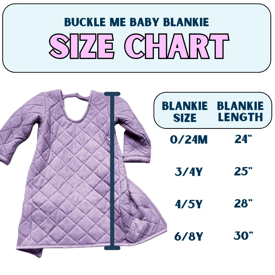 Buckle Me Baby Cozier Car Seat Blankie