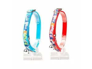 CAT COLLAR CARTOONY PVC 20-30cm / 10mm mixed colors