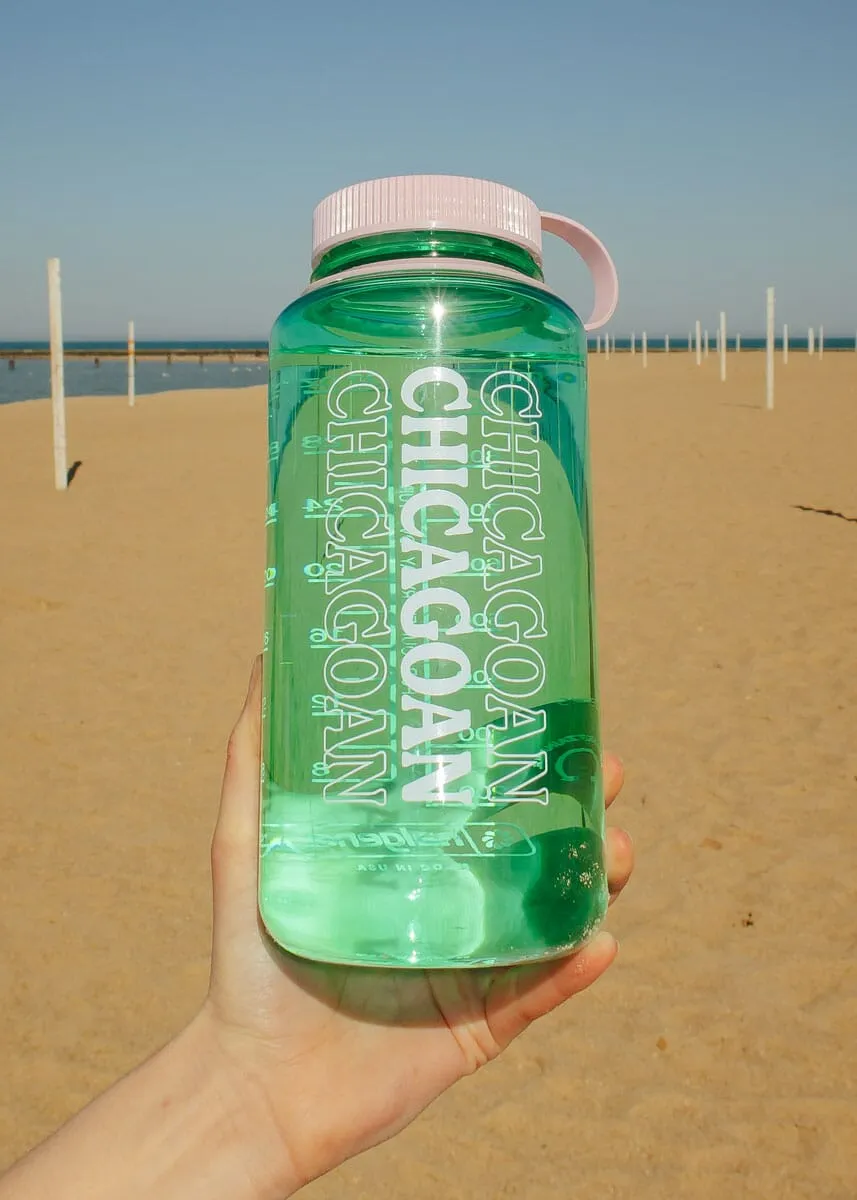 Chicagoan Nalgene 32oz - Pastel Green