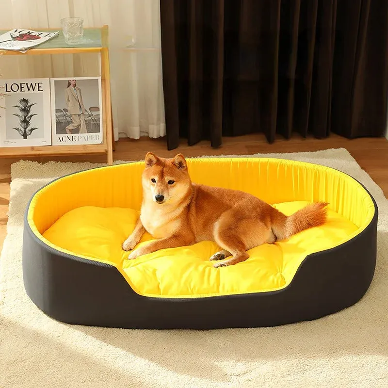 Comfortable Pet Bed for All Seasons - Ideal for Dogs and Cats