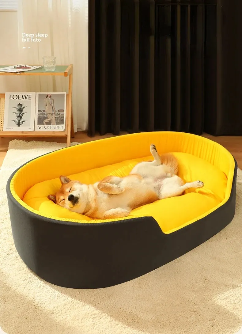 Comfortable Pet Bed for All Seasons - Ideal for Dogs and Cats