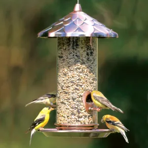 Copper Acorn Seed Feeder