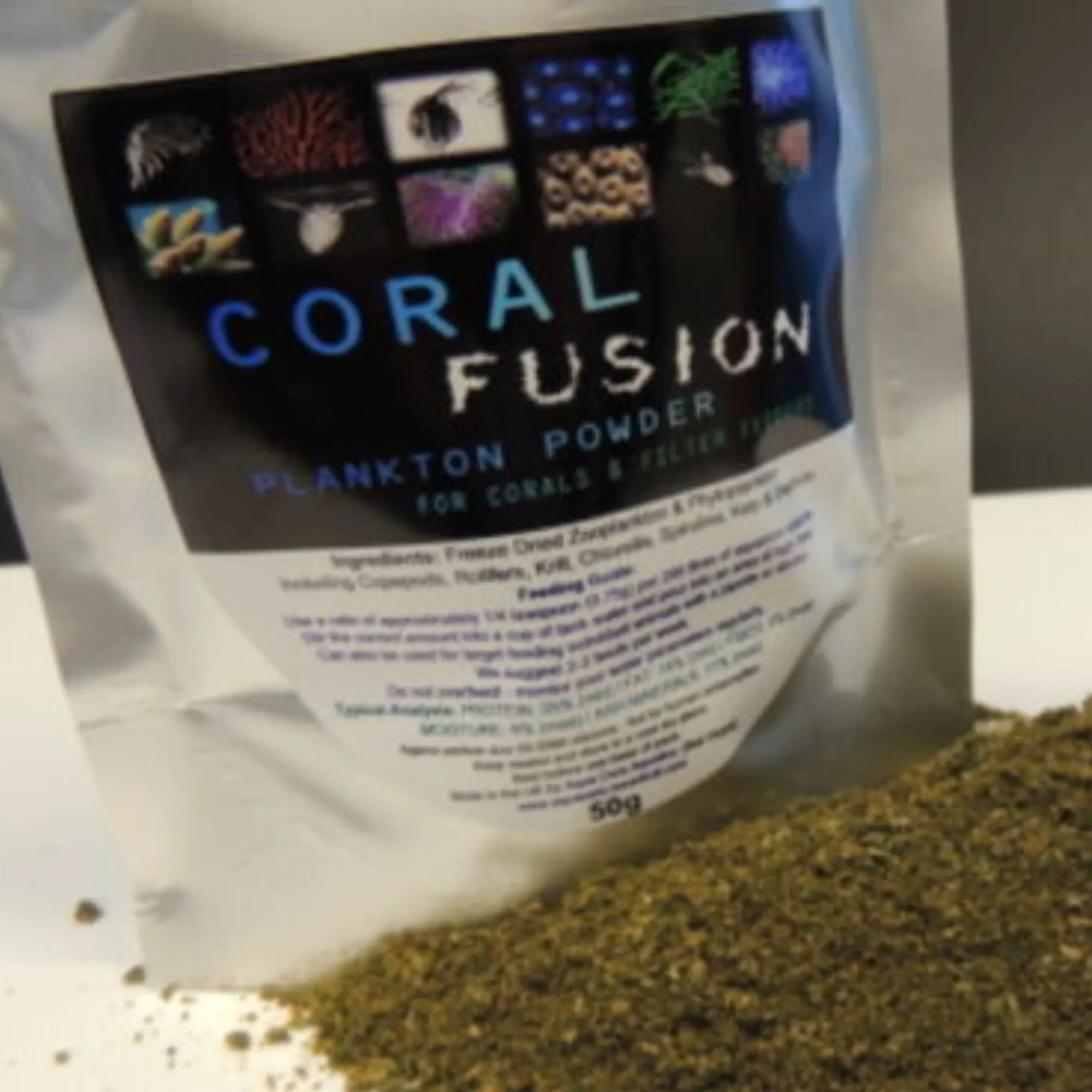 Coral Fusion ™ - 50g - Plankton Powder Coral Food