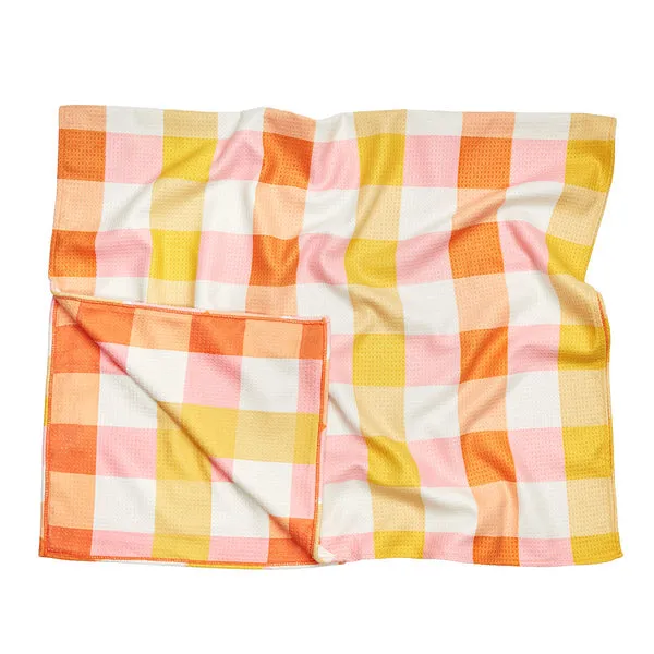 Dock & Bay Dog Towel - Rhubark & Custard Large 120x70cm