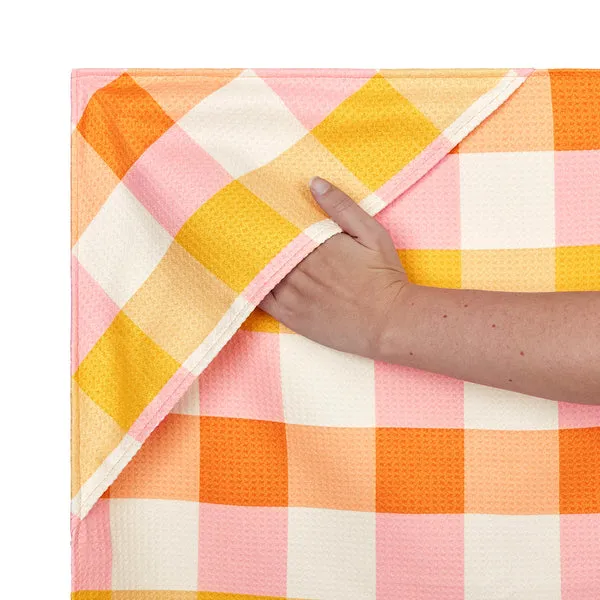 Dock & Bay Dog Towel - Rhubark & Custard Large 120x70cm