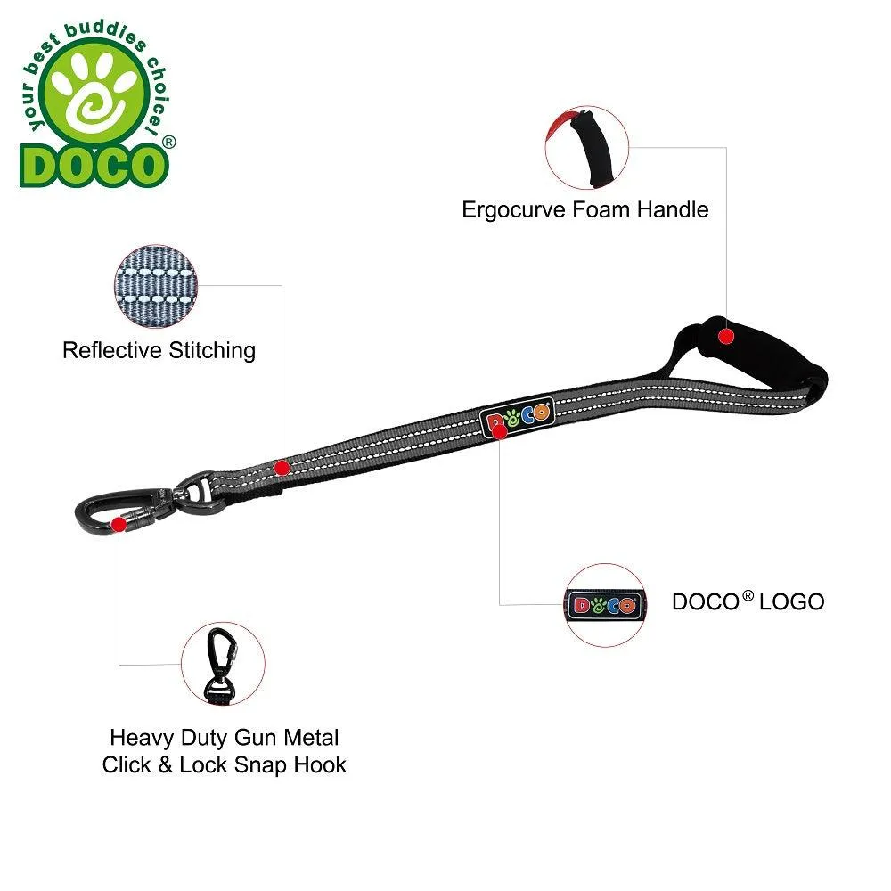 DOCO® VARIO ERGOCURVE Nylon Dog Leash - 20"