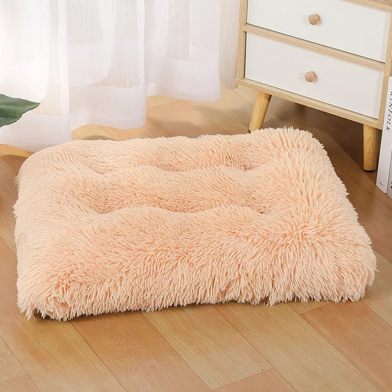 Dog Plush Cat Litter Warm Supplies Pet Mat