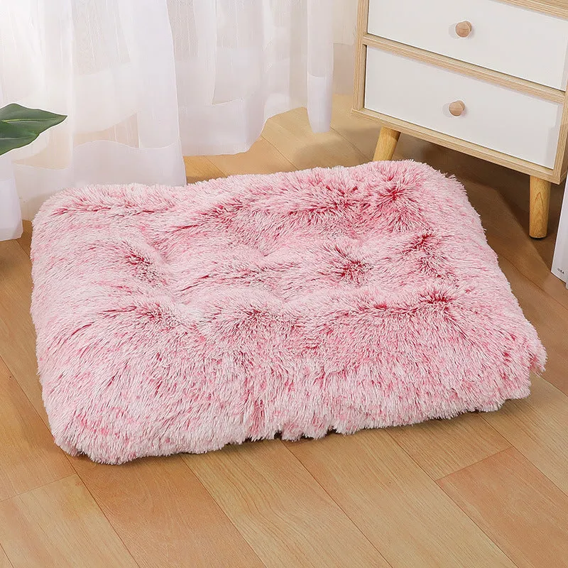 Dog Plush Cat Litter Warm Supplies Pet Mat