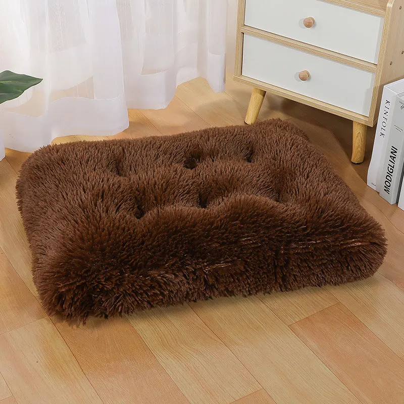 Dog Plush Cat Litter Warm Supplies Pet Mat