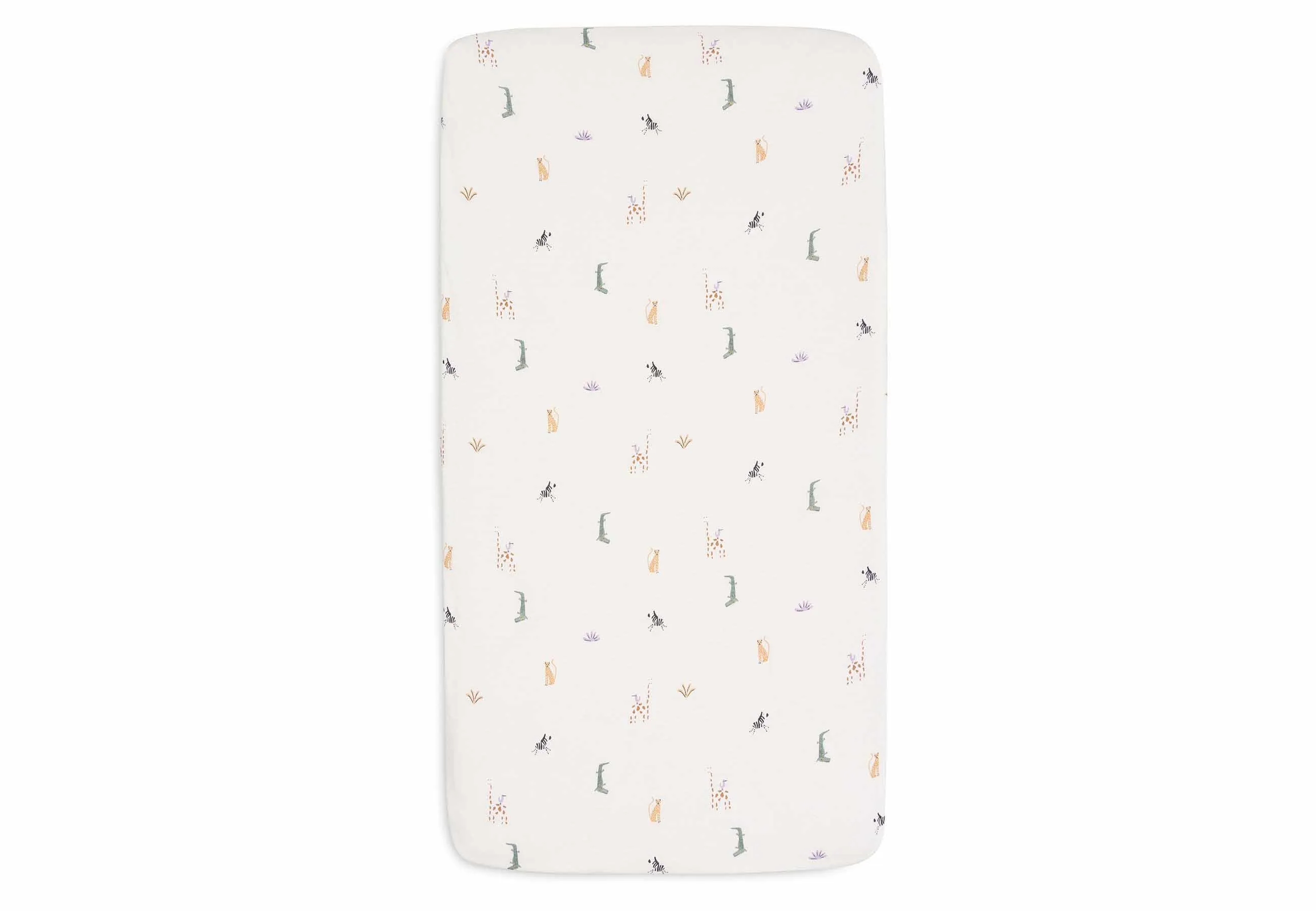 Fitted Sheet Jersey 40/50x80/90cm - Jungle Jambo