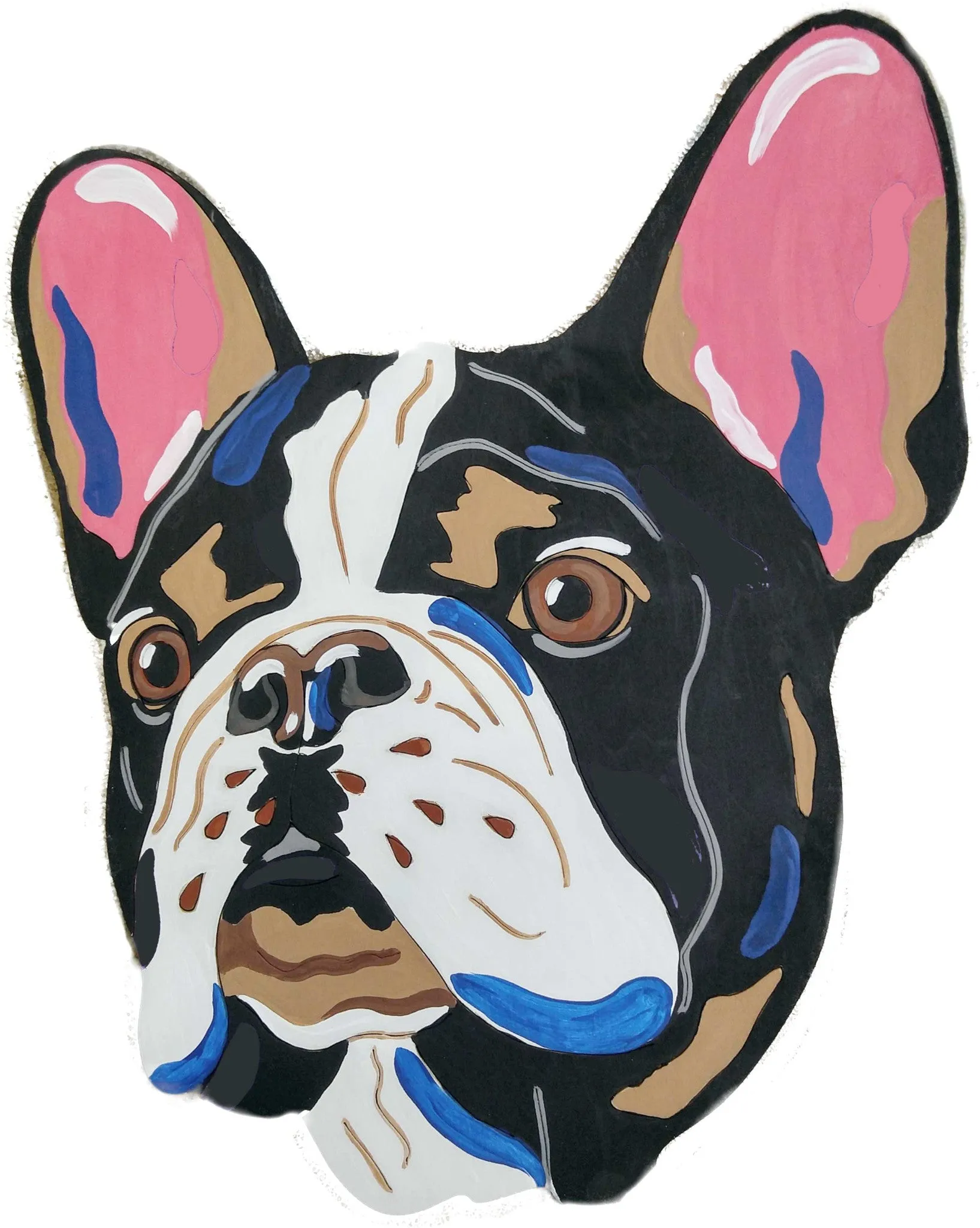 French Bulldog-DIY Pop Art Paint Kit