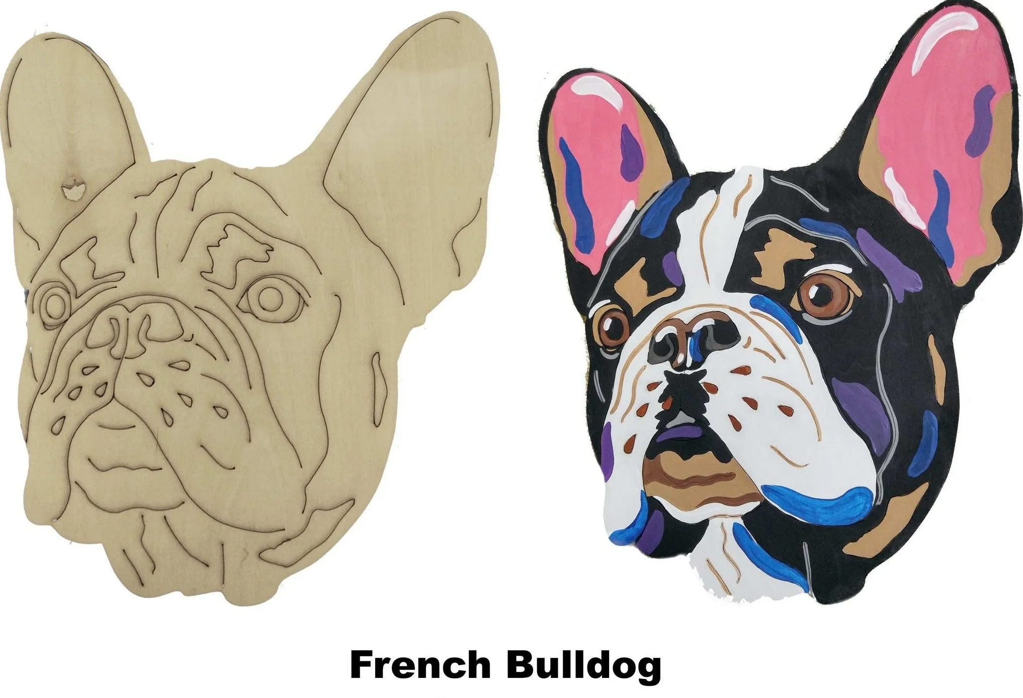 French Bulldog-DIY Pop Art Paint Kit