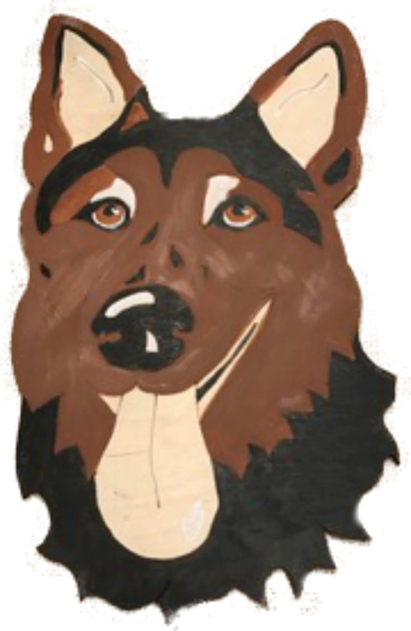 German Shepherd-DIY Pop Art Paint Kit