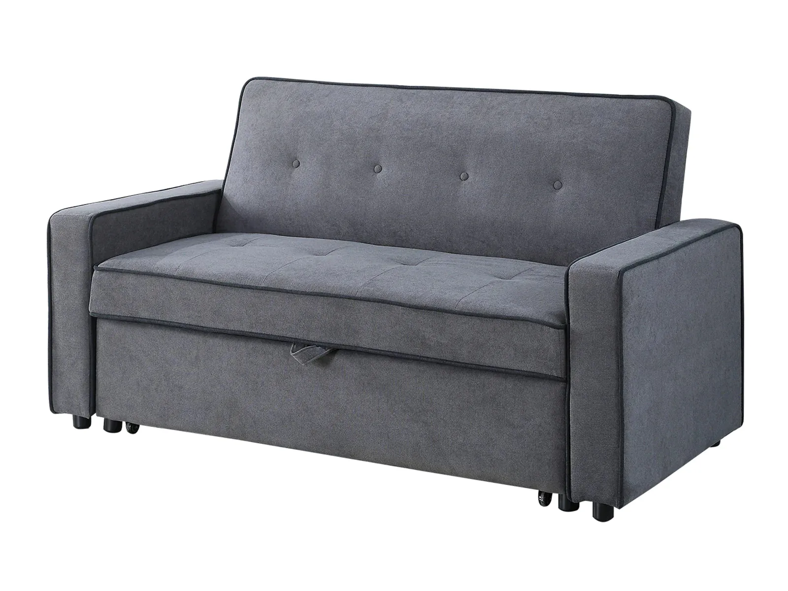 Home Pull Out Sofa Bed GREY