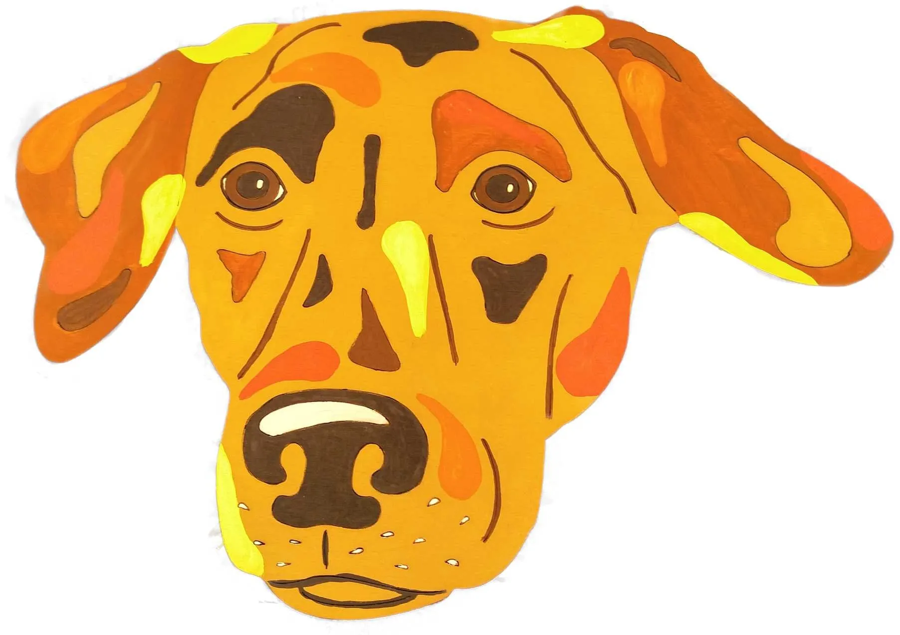 Hound Dog-DIY Pop Art Paint Kit