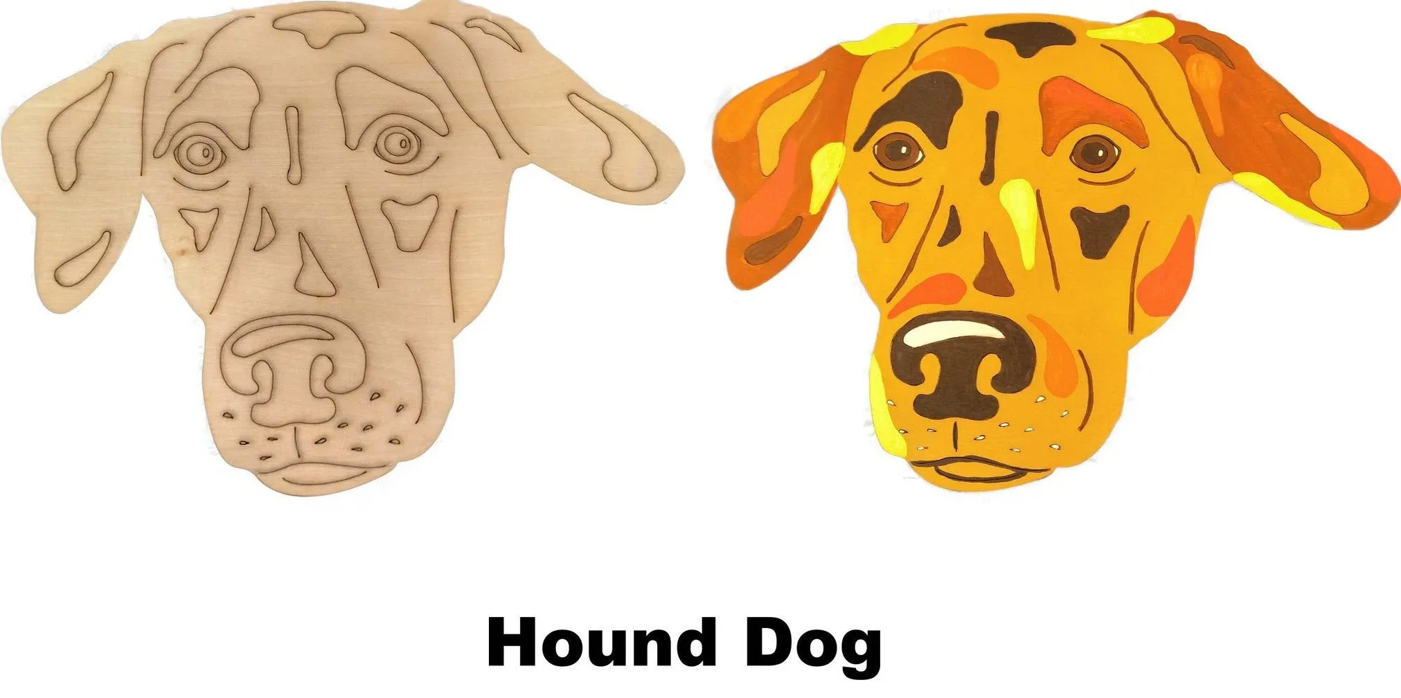 Hound Dog-DIY Pop Art Paint Kit