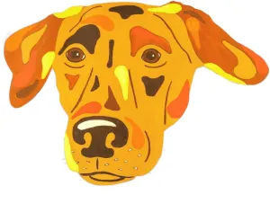 Hound Dog-DIY Pop Art Paint Kit