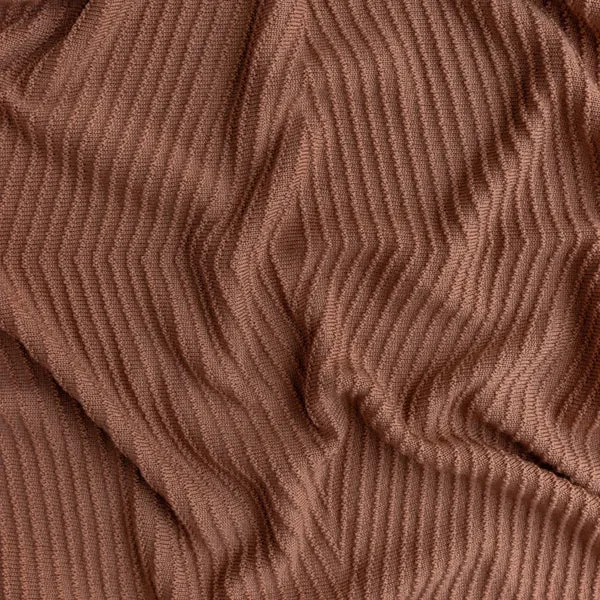 Hvid Blanket Akira – Terracotta