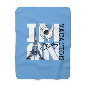 I.O.V-Paris Sherpa Fleece Blanket