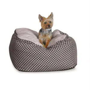 K&h Pet Products Deluxe Cuddle Cube Pet Bed Large Black 30" X 30" X 12"