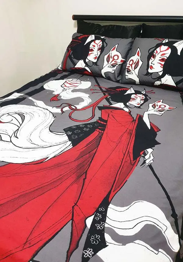 Kitsune Horrors | KING QUILT SET