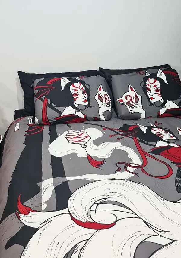 Kitsune Horrors | KING QUILT SET