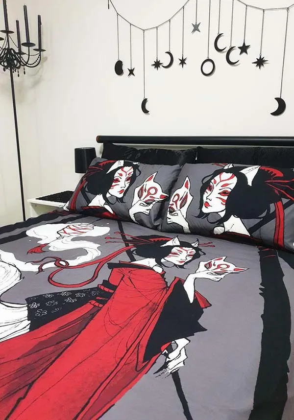 Kitsune Horrors | KING QUILT SET