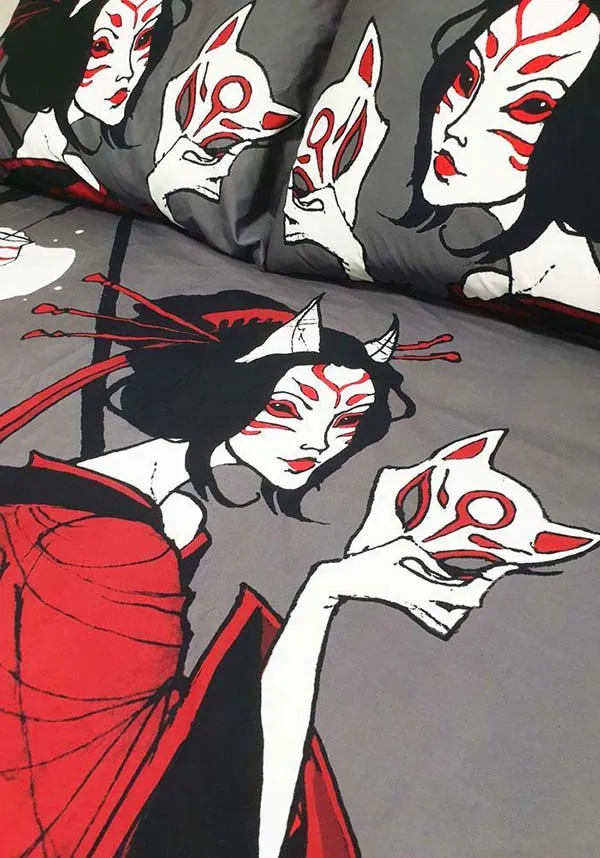 Kitsune Horrors | KING QUILT SET