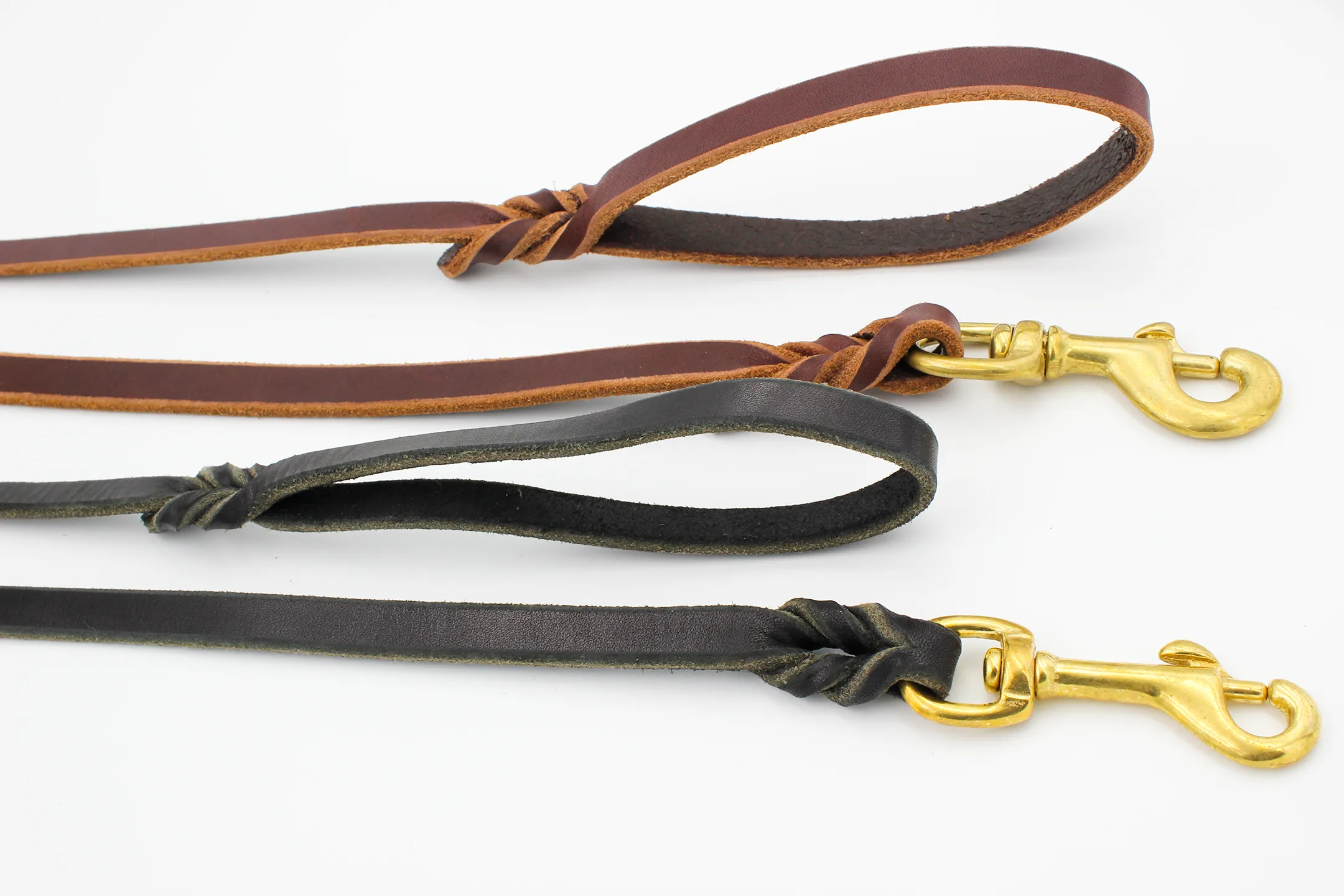 Latigo Leather Leashes 3'